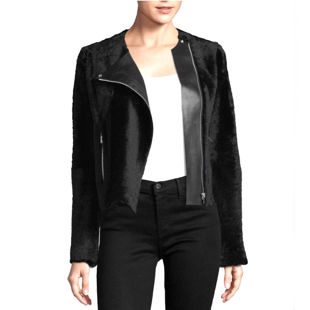 Celine Shearling Leather Jacket
